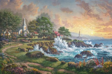 シーサイドヘブン教会 Oil Paintings